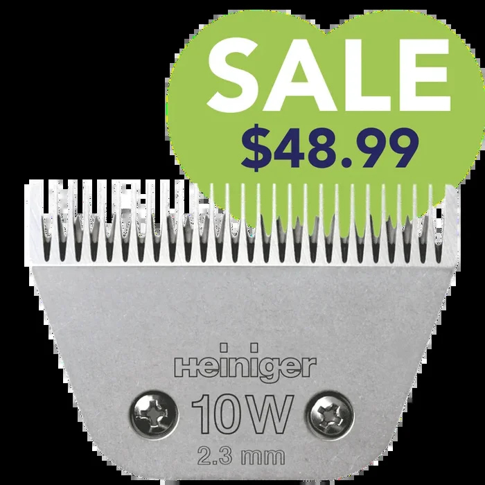#10W Clipper Blade 2.3 mm by Heiniger