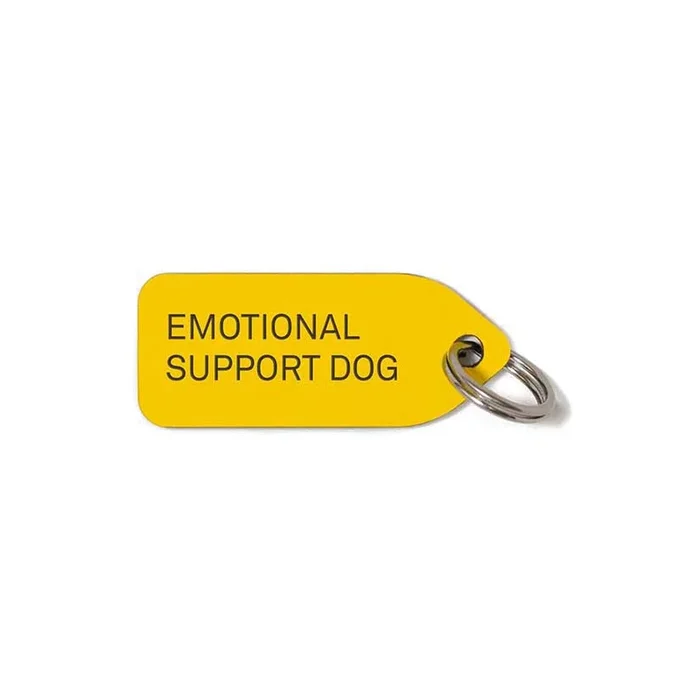 ‘Emotional Support Dog’ Dog Collar Charm