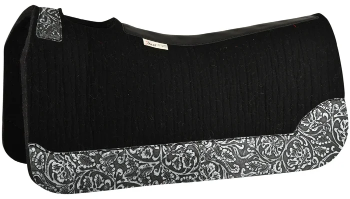 “Galveston” 5 Star Western Saddle Pad, 30″ x 30″