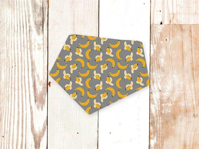 “Grey Bananas” Dog Bandana