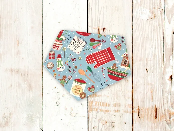 “Holiday Baking” Dog Bandana