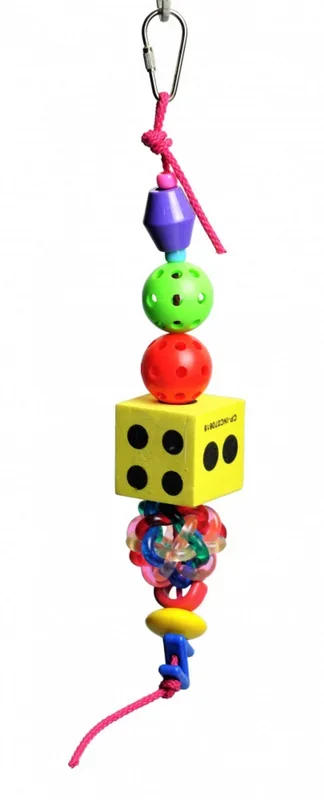 A & E Happy Beaks JB’s Dice Bird Cage Accessory