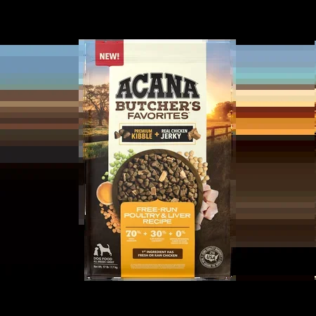 ACANA Butcher’s Favorites Free-Run Poultry & Liver Recipe Dry Dog Food