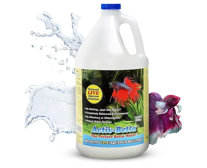 Activ Betta Bio-Activ Live Betta Water – 1 Gallon – Instant Cycling, No Chlorine, Balanced Formula with Live Bacteria for Freshwater Aquariums