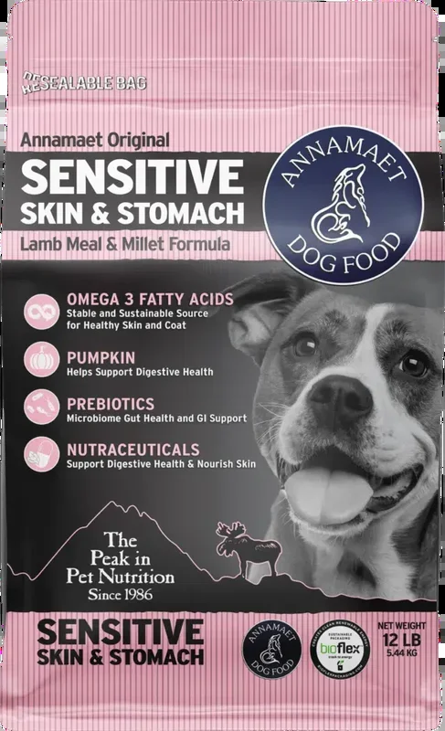 Annamaet Sensitive Skin & Stomach Formula Dry Dog Food
