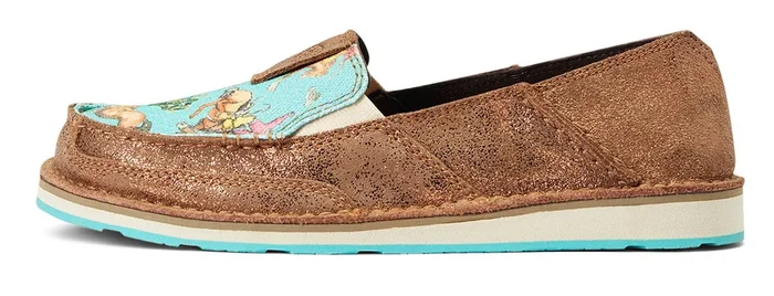 Ariat Women’s Cruiser Slip-On Shoes – Comfortable, Lightweight Moc Toe Casual Shoes for Everyday Wear