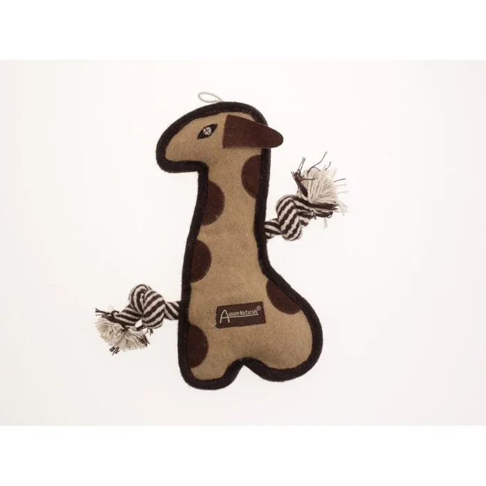 Aussie Naturals Tuff Mutts Giraffe Dog Toy