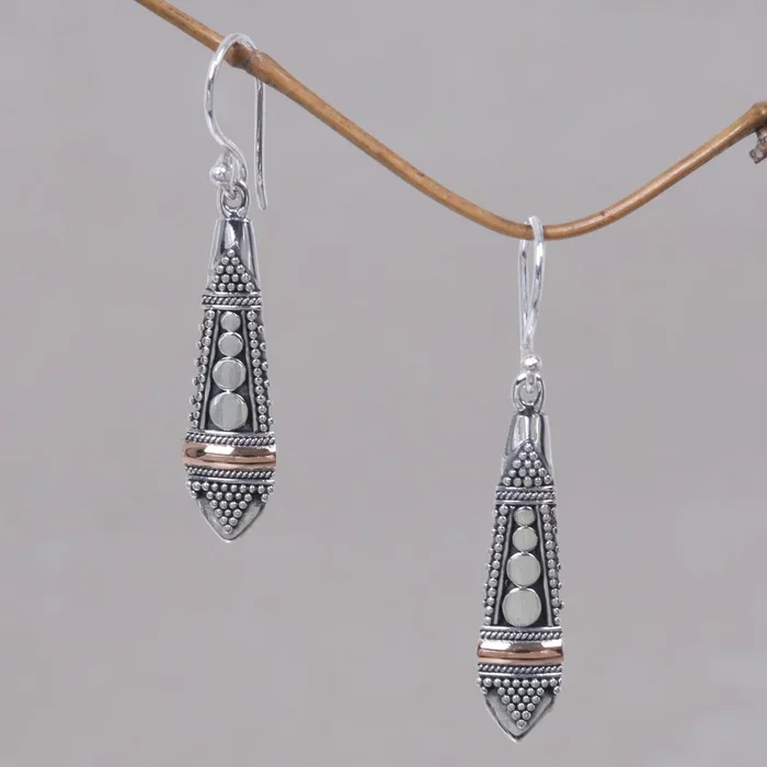Balinese Sisters Sterling Silver Earrings