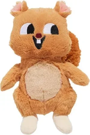 BARK Pearl Squirrel Brown Plush Dog Toy All Sizes