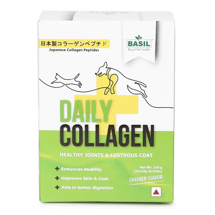Basil Daily Collagen for Dogs and Cats
