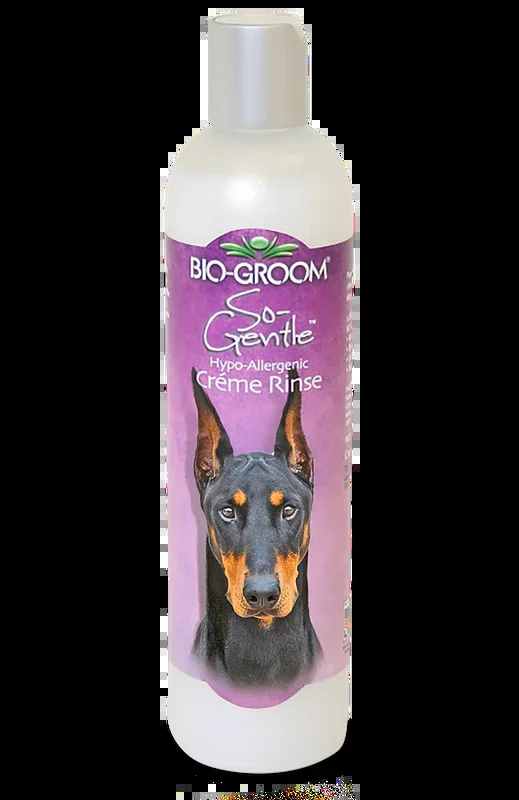 Bio Groom So Gentle Hypoallergenic Creme Rinse Conditioner 12- Oz Bottle