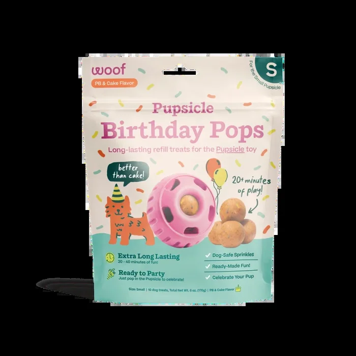 Birthday Pops for the Pupsicle Dog Toy