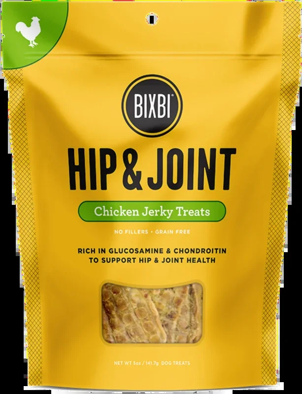 Bixbi Hip & Joint Chicken Breast Jerky Dog Treats