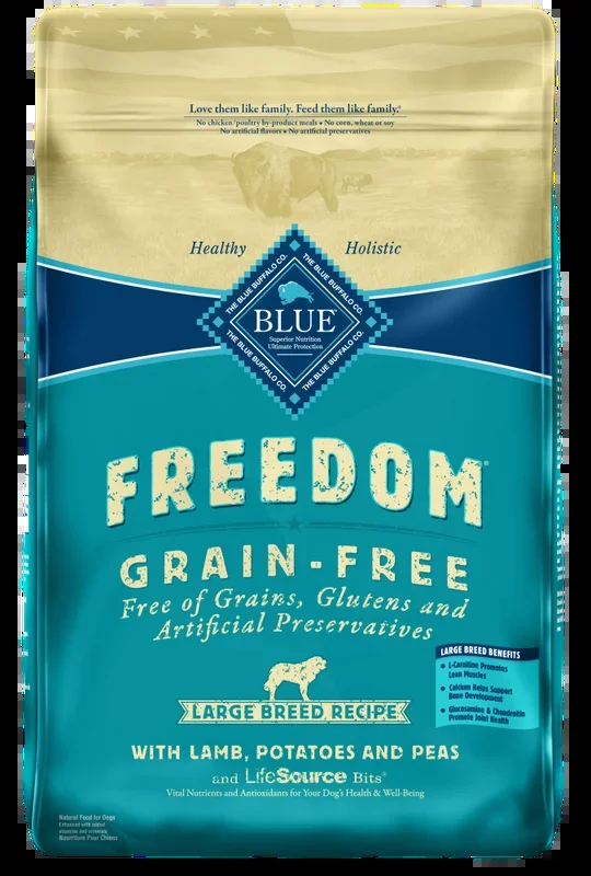Blue Buffalo Freedom Large Breed Adult Lamb Recipe Dry Dog Food