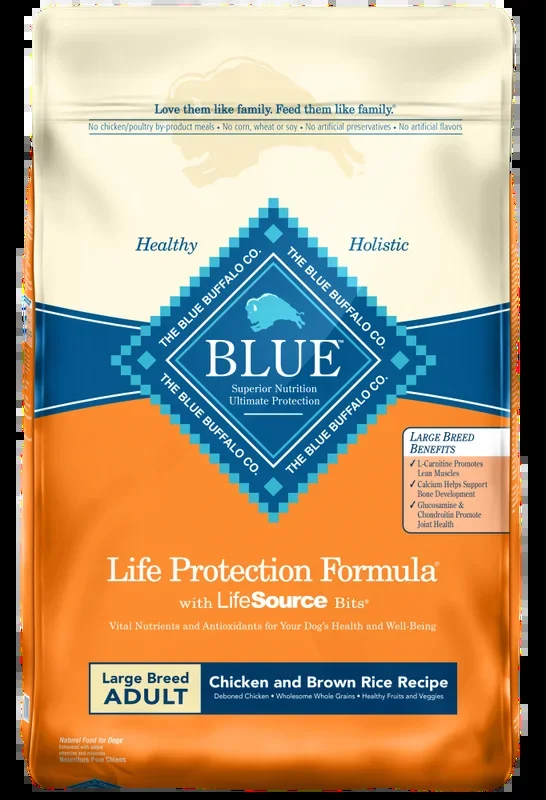 Blue Buffalo Life Protection Natural Chicken & Brown Rice Recipe Large Breed Adult Dry Dog Food