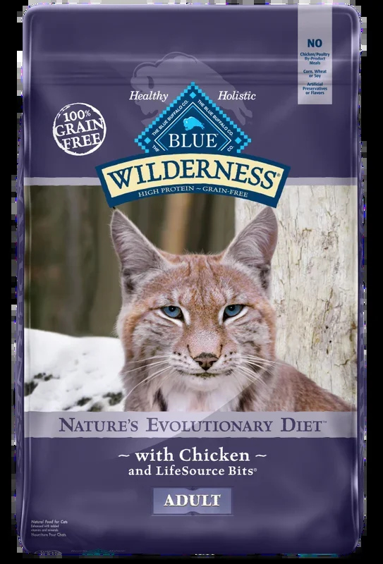 Blue Buffalo Wilderness Grain Free Chicken Recipe Dry Cat Food