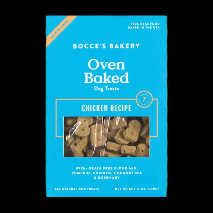 Bocce’s Bakery Grain Free Chicken Dog Biscuits
