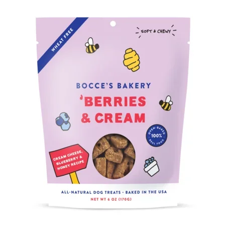 Bocce’s Berries and Cream Treat