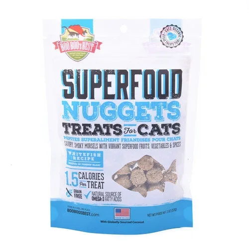 Boo Boo’s Best SuperFood Nuggets Whitefish Cat Treats