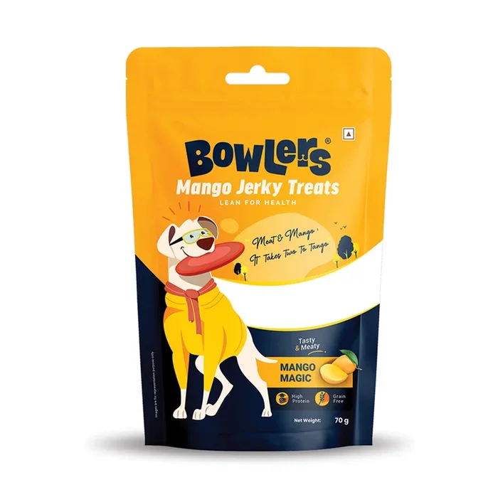 Bowlers Mango Jerky Dog Treats