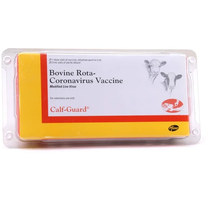 Calf-Guard Cattle Vaccine, Box of 25 Single Dose Vials