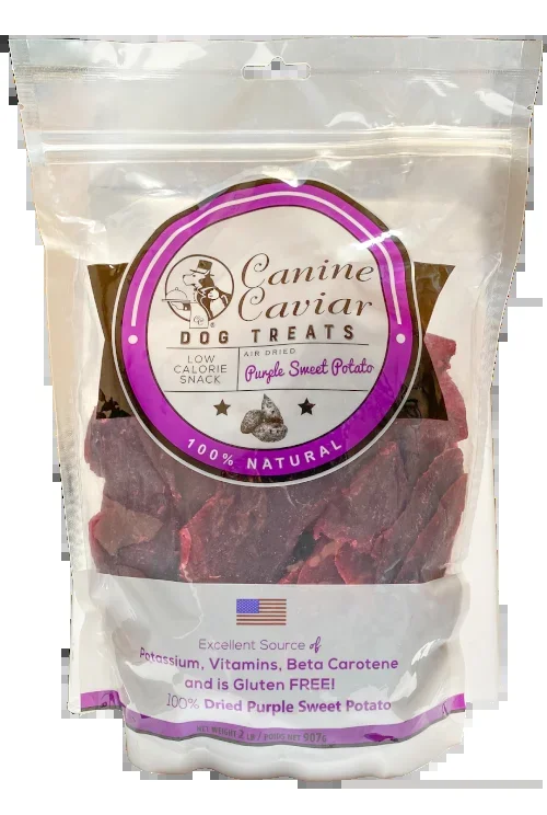 Canine Caviar Dried Purple Sweet Potato Dog Treats