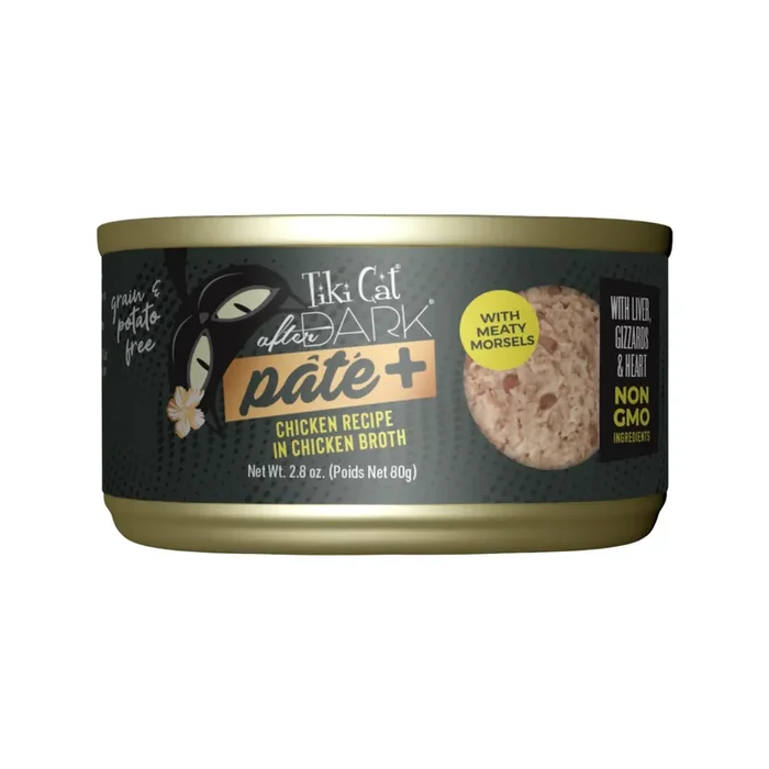 Canned Cat Food – AFTER DARK PATE+, Chicken Recipe