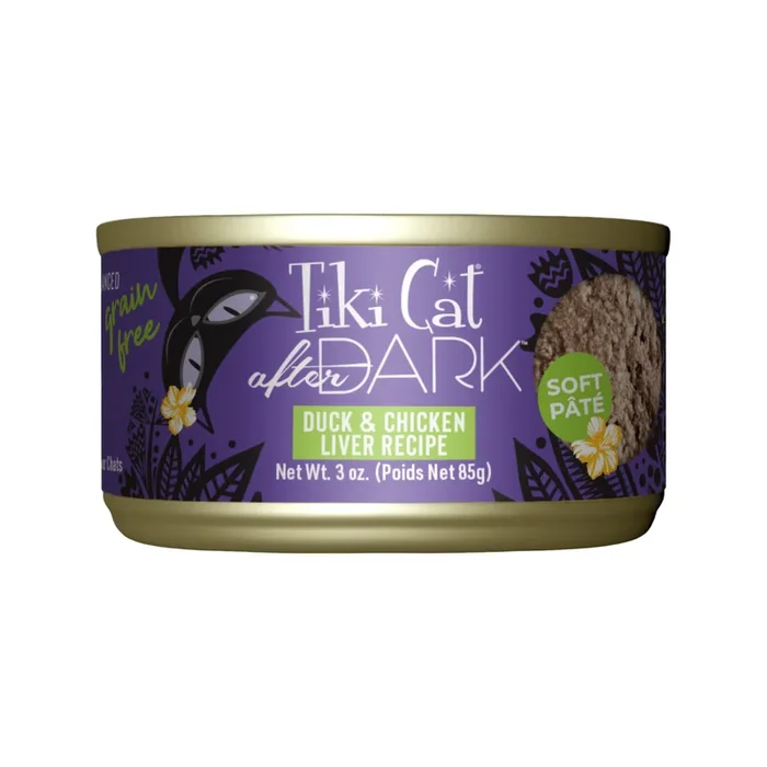 Canned Cat Food – AFTER DARK SOFT PATÉ – Duck & Chicken Liver Recipe