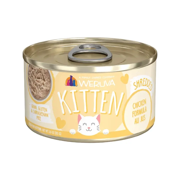 Canned Cat Food – KITTEN – Chicken Formula Au Jus