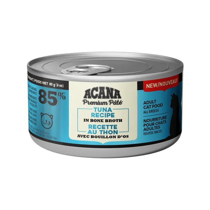 Canned Cat Food – PREMIUM PÂTÉ – Tuna Recipe in Bone Broth – Adult