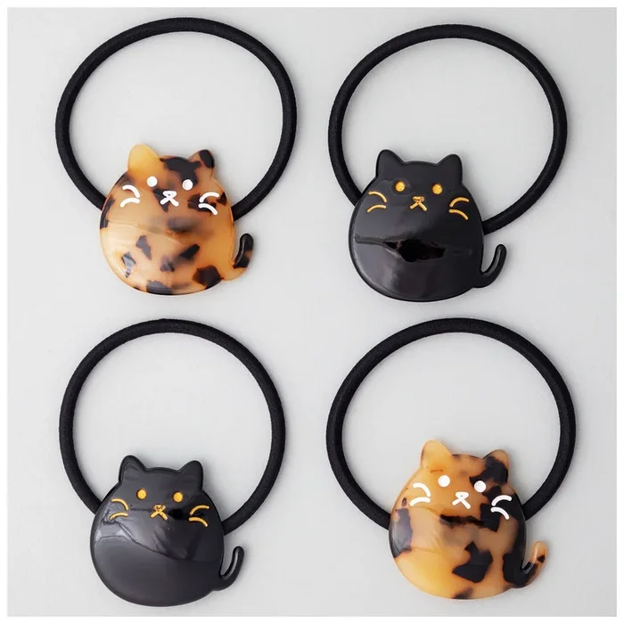 Cat & Dog Hair Ties – Set of 4