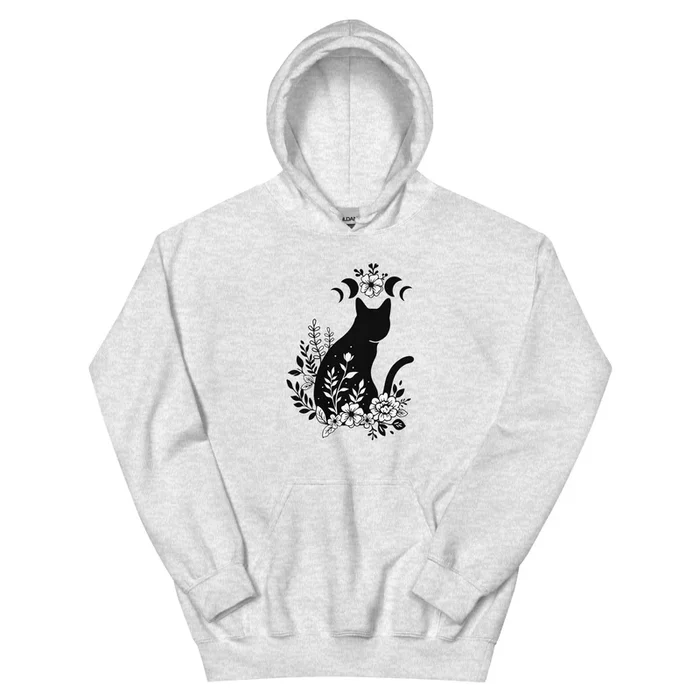 Cat & Moon Dreams Hoodie