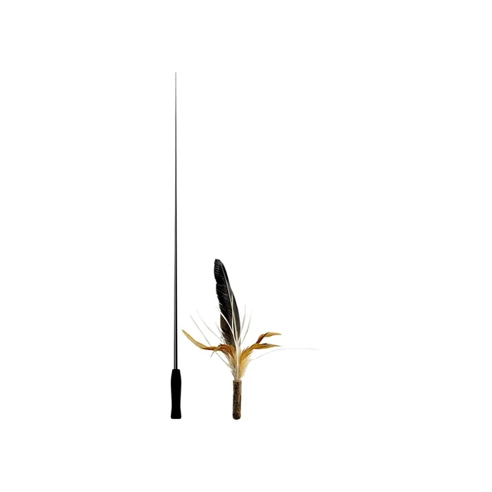 CATWANT Replaceable Teaser Cat Toy with Bird Chirping Device