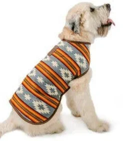 Chilly Dog Dog Blanket Coat Denim Sunset