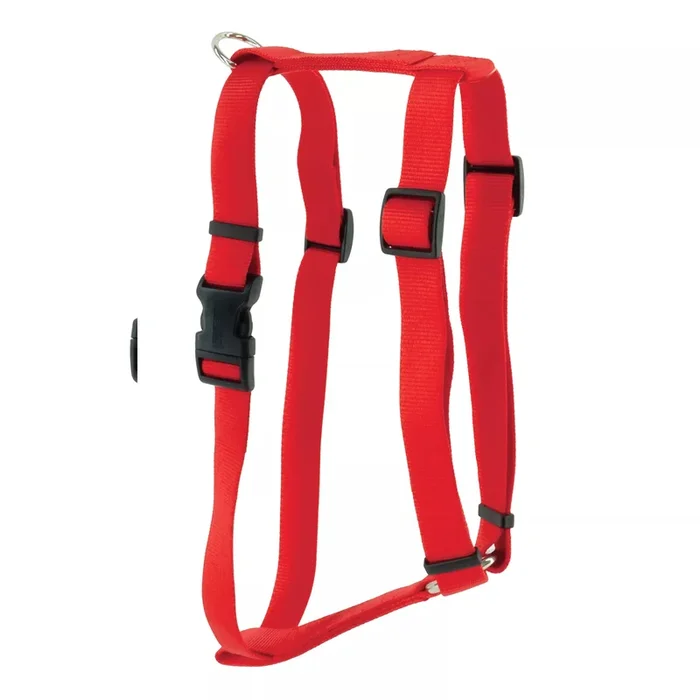 Coastal Pet Products Standard Adjustable Dog Harness Medium, Red 3/4″ x 18″- 30″