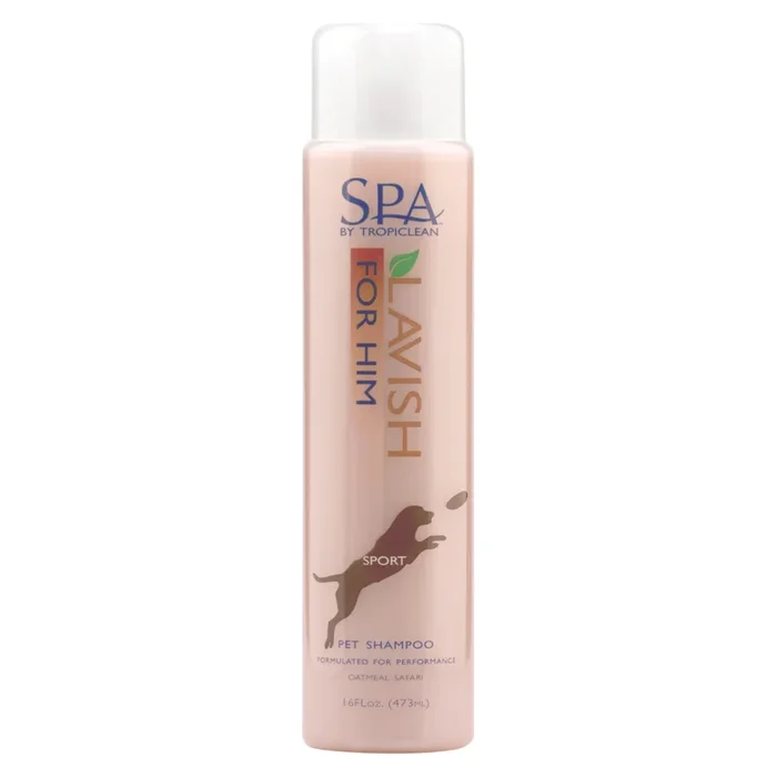 Dog & Cat Shampoo – SPA FOR HIM – Sport (Oatmeal Safari) – 16 fl oz
