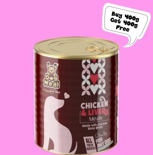 Dog Meal Chicken and Liver Meals Dog Wet Food
