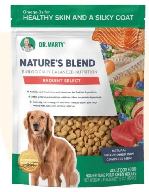 Dr. Marty Dog Food FD Nature’s Blend Radiant Select