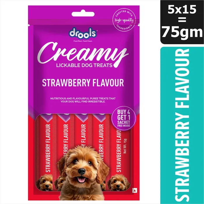 Drools Strawberry Creamy Dog Treats