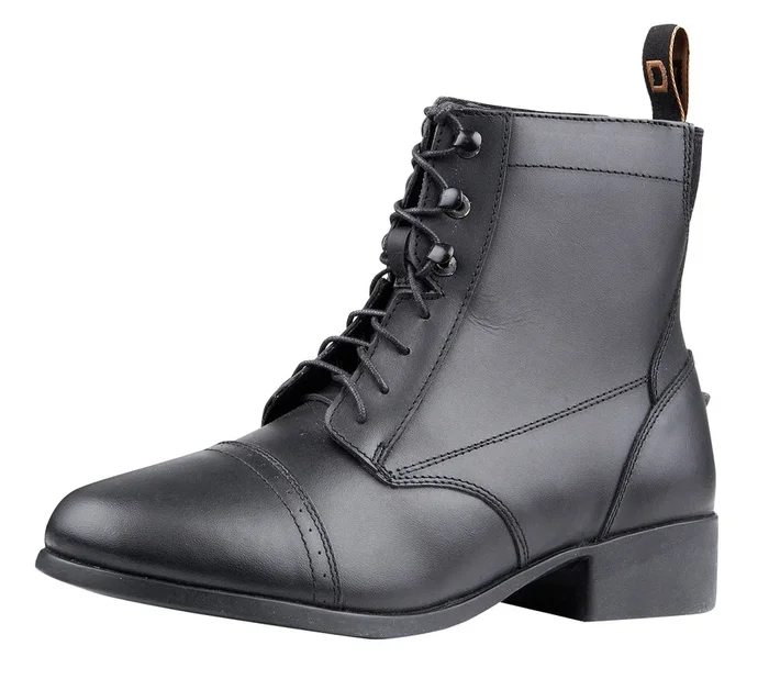 Dublin Foundation Ladies’ Laced Paddock Boots, Black