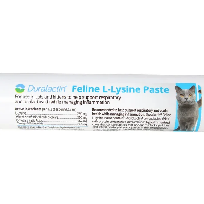 Duralactin Feline L-lysine, 32.5 ml Syringe