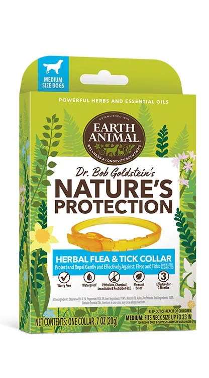 Earth Animal Herbal Flea & Tick Collar Chemical-Free Dog Supply