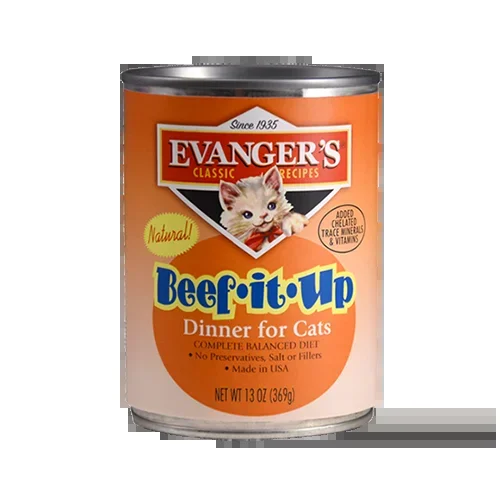 Evangers Beef It Up Beef Canned Cat Food