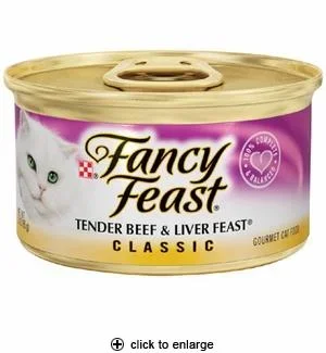 Fancy Feast Classic Beef and Liver Canned Cat Food
