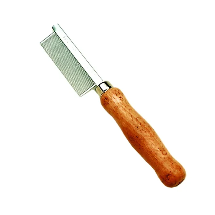 Flea Comb with Wood Handle