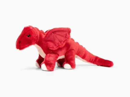 Fluff & Tuff “Brody” – Dragon Plush Dog Toy