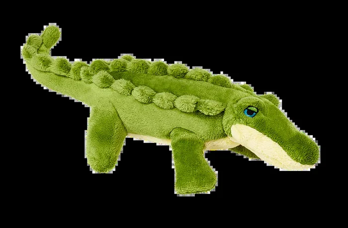 Fluff & Tuff “Savannah” – Baby Gator Plush Dog Toy