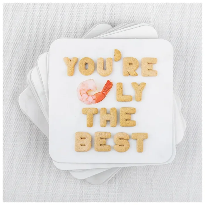 Food Pun Cardboard Coasters – Set of 20