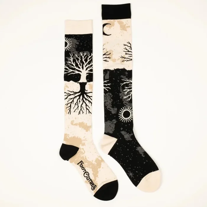 FootClothes LLC – Socks As Above So Below Tree Knee High