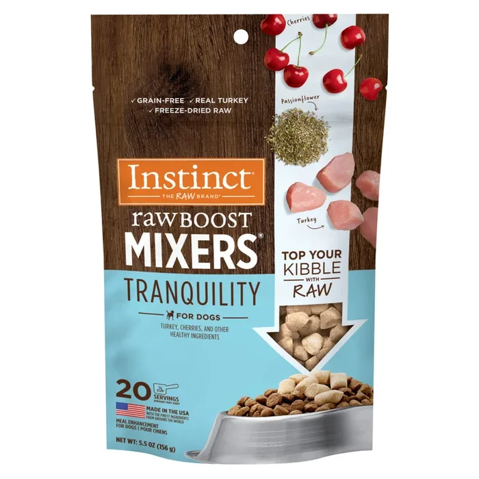 Freeze Dried Dog Food Topper – RAW BOOST MIXERS – Tranquility